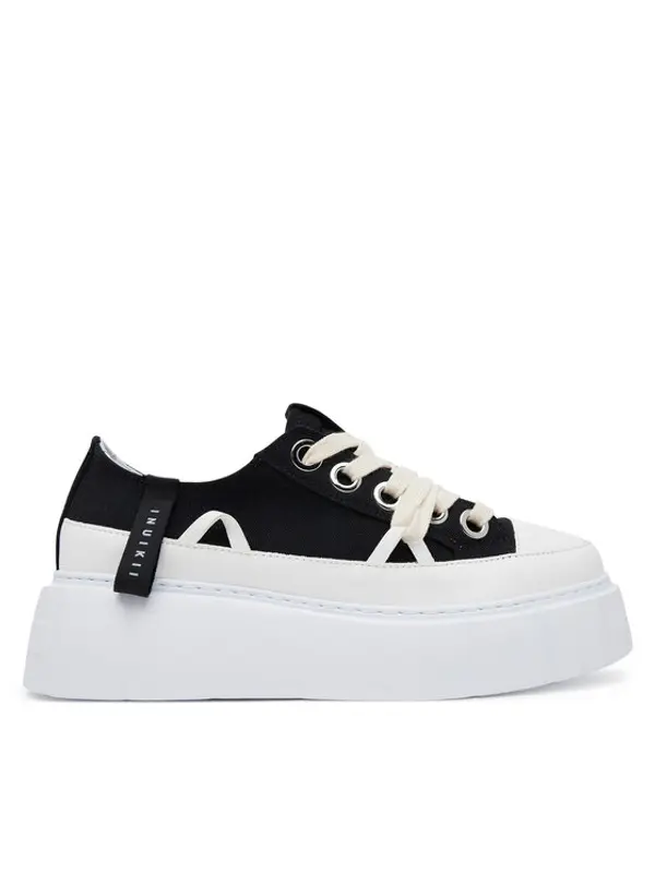 Inuikii Inuikii Tenisice Matilda Canvas Low 30102-025 Crna