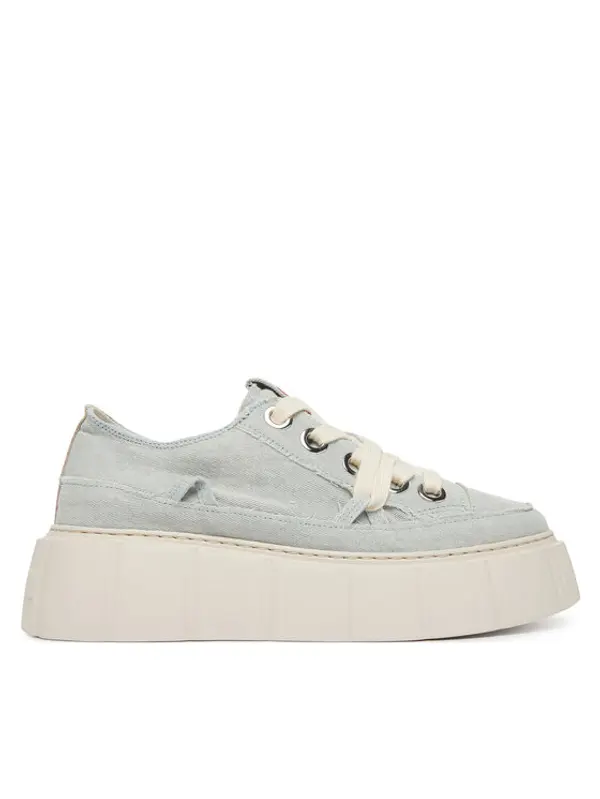 Inuikii Inuikii Tenisice Matilda Frayed 1001-001-0181 Svijetlo plava