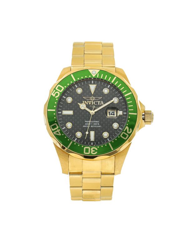 Invicta Watch Invicta Watch Sat Pro Diver 14358 Zlatna