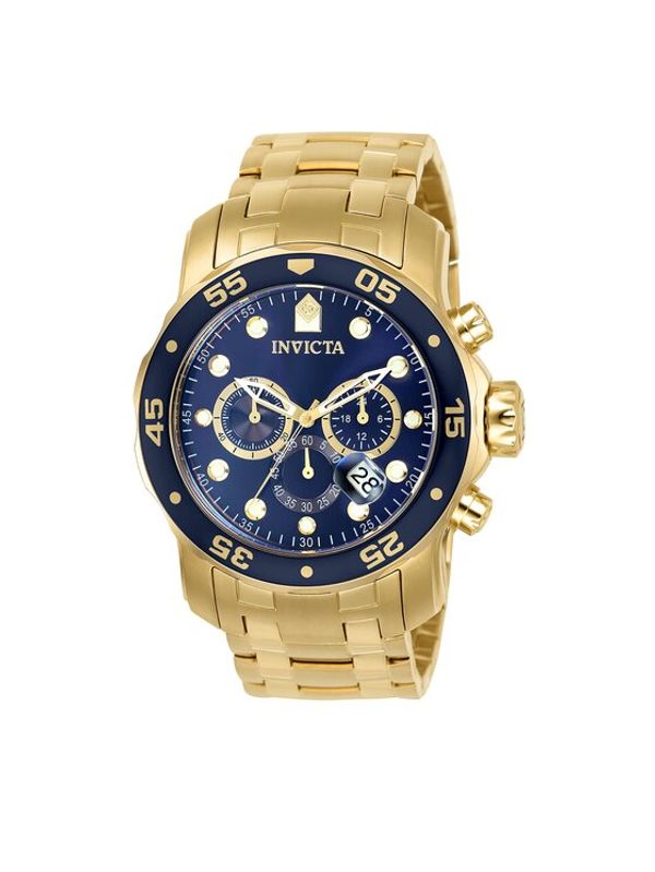 Invicta Watch Invicta Watch Sat Pro Diver IN0073 Zlatna