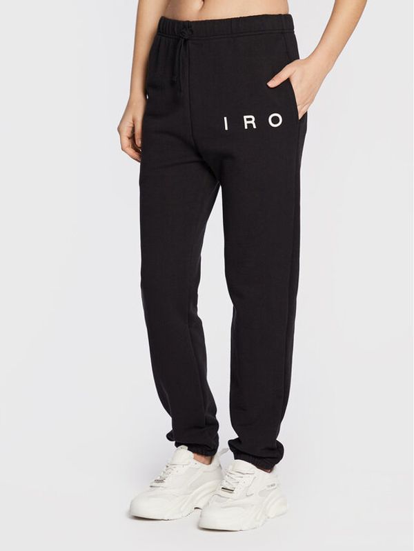 IRO IRO Donji dio trenerke Maricka AR270 Crna Regular Fit