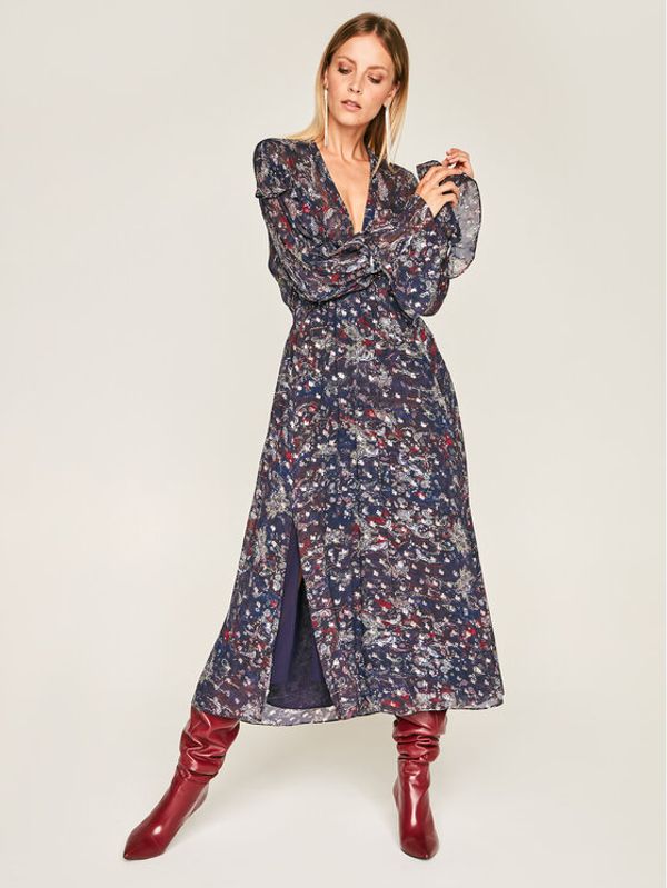 IRO IRO Haljina za svaki dan Kage AN101 Tamnoplava Regular Fit