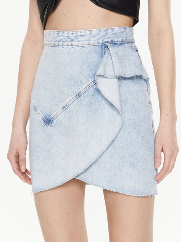 IRO IRO Jeans suknja Eija AS180 Svijetloplava Regular Fit