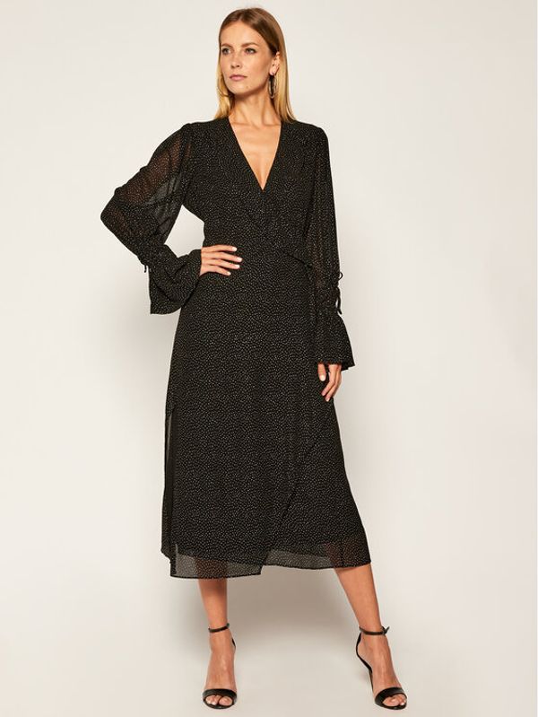 IRO IRO Koktel haljina Shark AN082 Crna Slim Fit