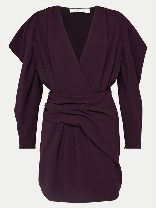 IRO IRO Koktel haljina Sofi AR132 Tamnocrvena Regular Fit