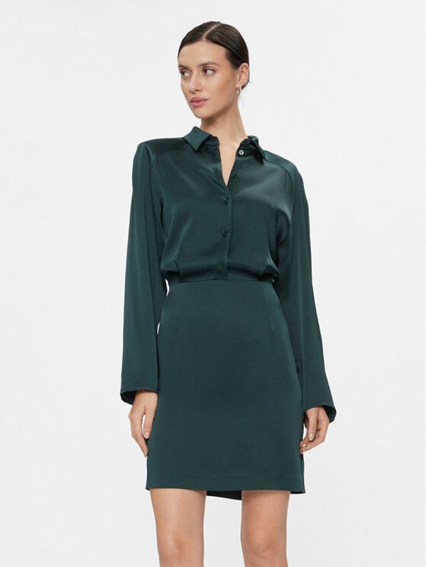 IVY OAK IVY OAK Haljina košulja Naya IO1123F7588 Zelena Regular Fit