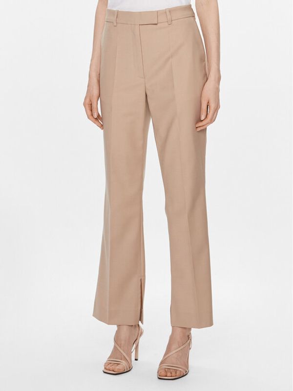 IVY OAK IVY OAK Hlače Polina IO115166 Bež Straight Fit