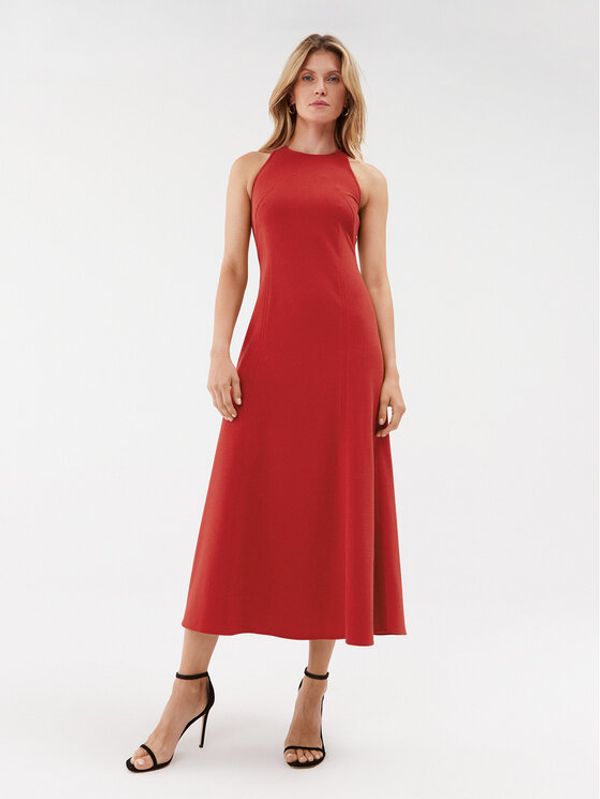 IVY OAK IVY OAK Koktel haljina Nicolette IO1123F7585 Crvena Regular Fit