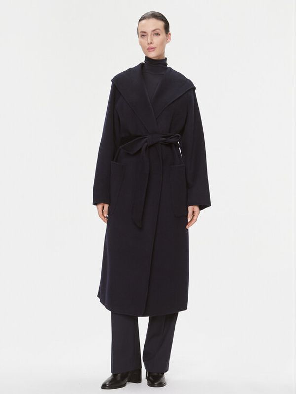 IVY OAK IVY OAK Vuneni kaput Celia Edie IO1123F1111 Tamnoplava Loose Fit