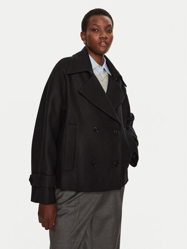 IVY OAK IVY OAK Vuneni kaput Janet IO119101 Crna Regular Fit