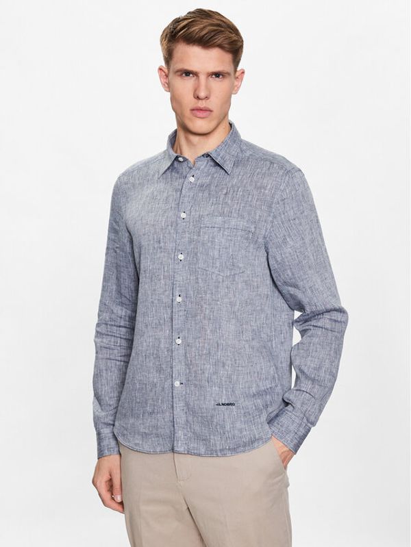 J.Lindeberg J.Lindeberg Košulja FMST08290 Siva Slim Fit
