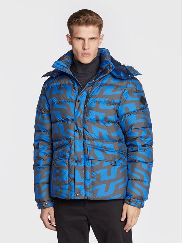 J.Lindeberg J.Lindeberg Pernata jakna Sphere Print AMOW06668 Tamnoplava Regular Fit