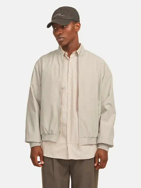 jack & jones Jack & Jones Bomber Echarge 12268608 Bež Regular Fit