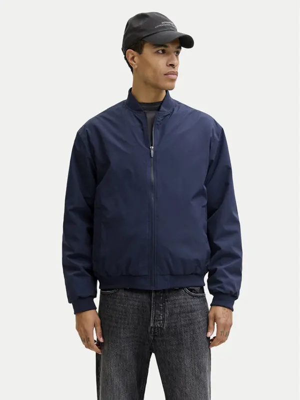 jack & jones Jack & Jones Bomber Echarge 12268608 Tamnoplava Regular Fit