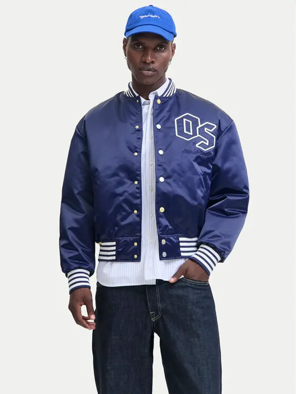 jack & jones Jack & Jones Bomber Meadows 12282953 Plava Regular Fit