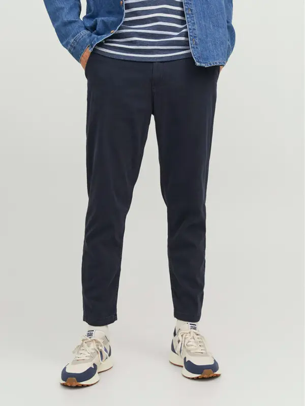 jack & jones Jack & Jones Chino Harlow 12242188 Tamnoplava Tapered Fit
