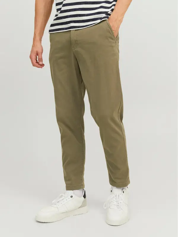jack & jones Jack & Jones Chino Harlow 12242188 Zelena Tapered Fit
