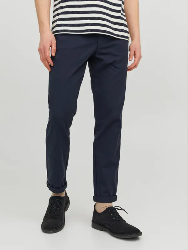 jack & jones Jack & Jones Chino Marco 12206198 Tamnoplava Slim Fit