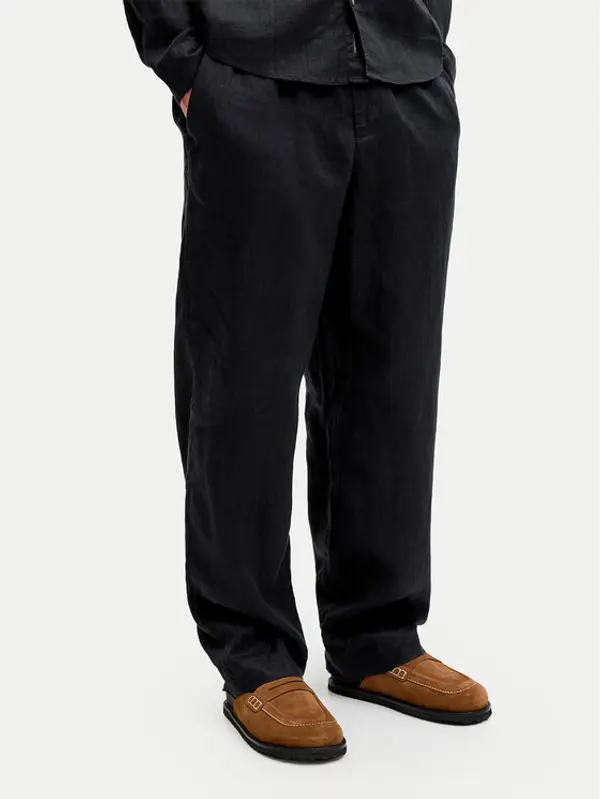 jack & jones Jack & Jones Chino St. Karl 12253120 Crna Loose Leg