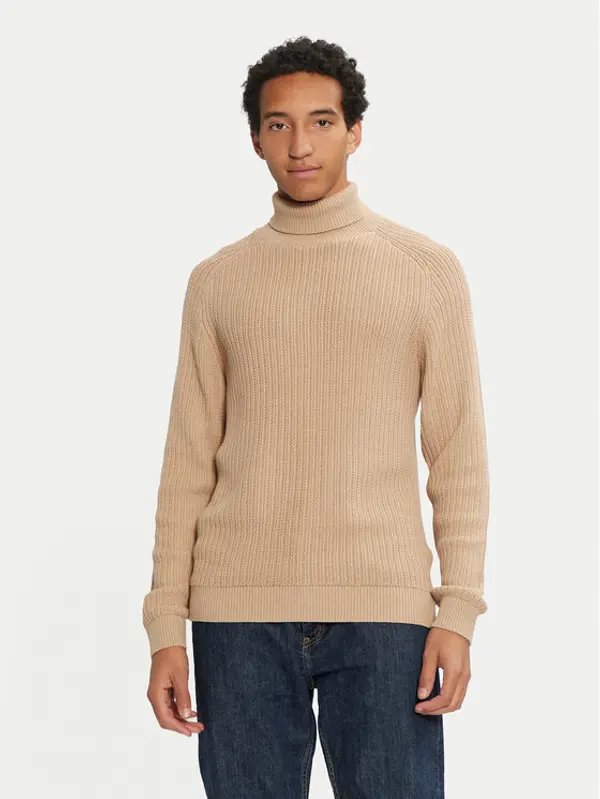 jack & jones Jack & Jones Dolčevita Cody 12262152 Bež Regular Fit