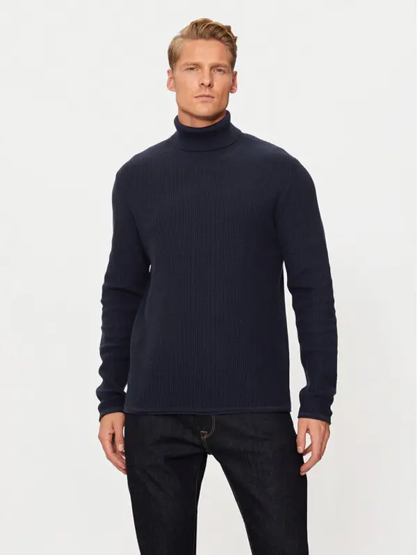 jack & jones Jack & Jones Dolčevita Cooper 12259310 Tamnoplava Regular Fit
