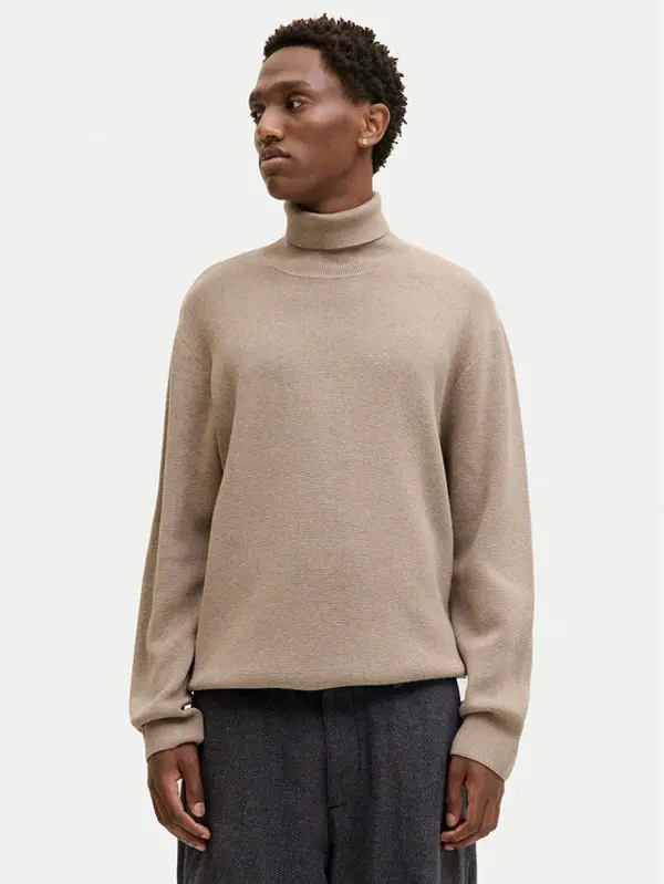 jack & jones Jack & Jones Dolčevita Milano 12285093 Bež Relaxed Fit