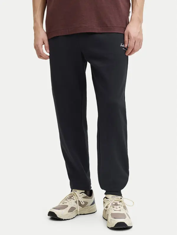 jack & jones Jack & Jones Donji dio trenerke Gordon 12288641 Crna Regular Fit