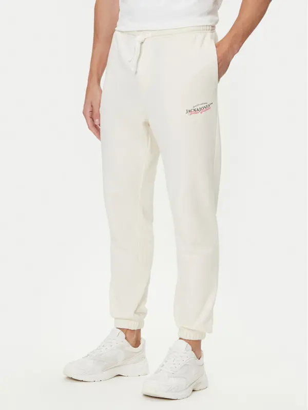 jack & jones Jack & Jones Donji dio trenerke Kane Billy 12283257 Écru Relaxed Fit