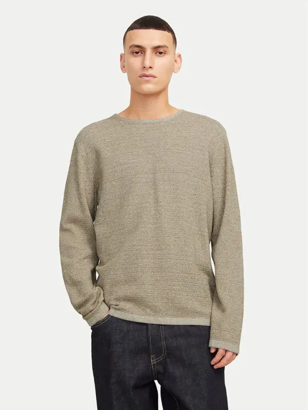 jack & jones Jack & Jones Džemper George 12268279 Bež Regular Fit