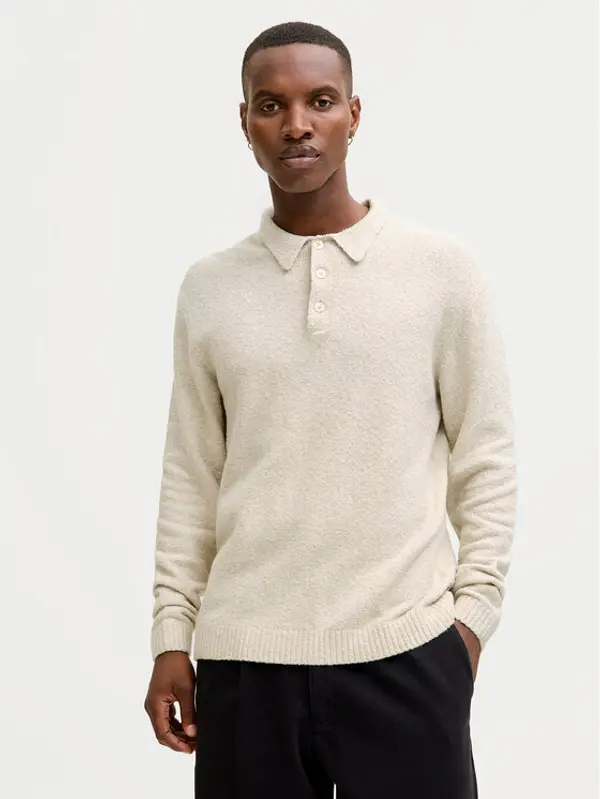 jack & jones Jack & Jones Džemper Maverick 12286144 Bež Regular Fit