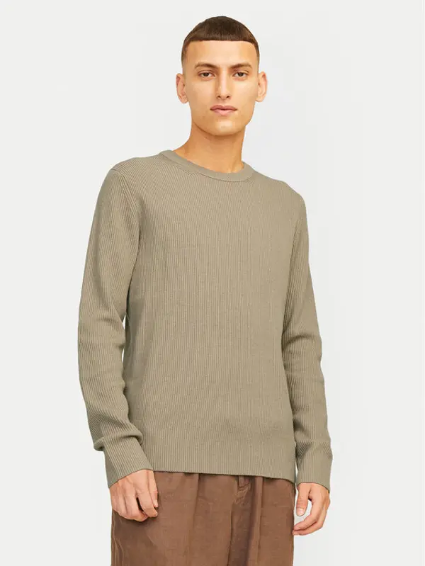 jack & jones Jack & Jones Džemper Perfect 12257771 Bež Regular Fit