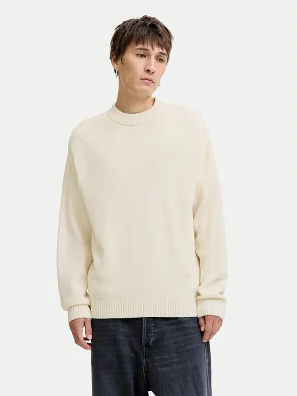 jack & jones Jack & Jones Džemper Urban 12278942 Écru Relaxed Fit