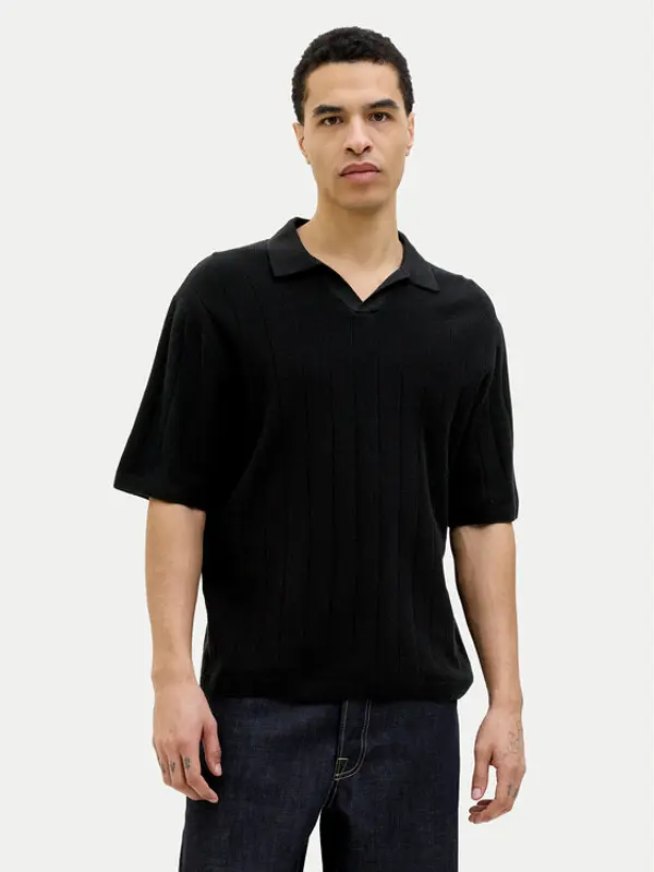 jack & jones Jack & Jones Džemper Varenna 12272578 Crna Relaxed Fit