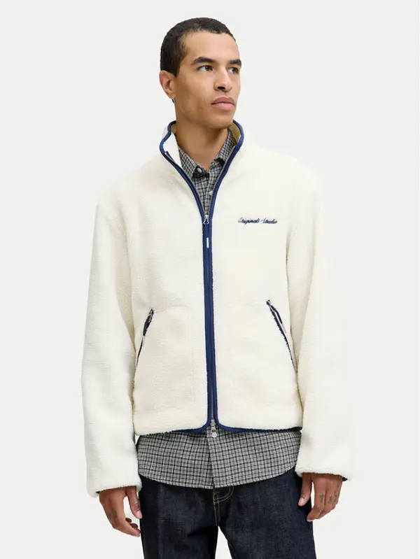 jack & jones Jack & Jones Flis Norrebro 12282890 Écru Regular Fit