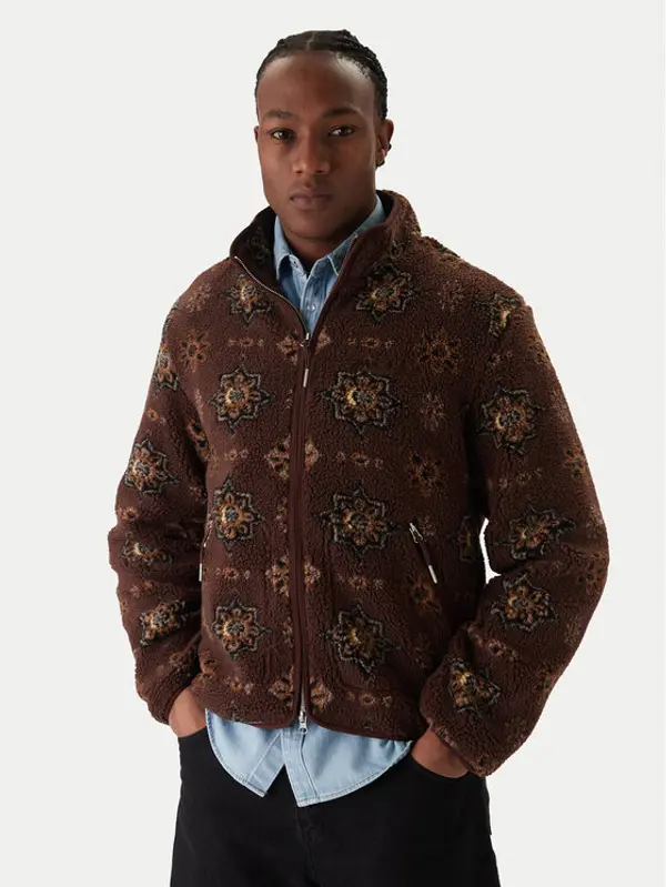 jack & jones Jack & Jones Flis Norrebro 12291531 Tamnocrvena Regular Fit