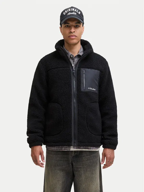 jack & jones Jack & Jones Flis Soho 12278784 Crna Regular Fit
