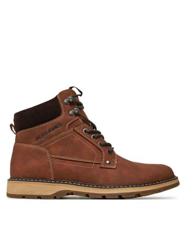 jack & jones Jack & Jones Gležnjače Stratford 12257762 Smeđa