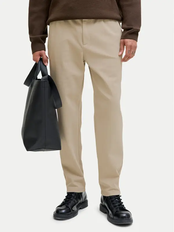 jack & jones Jack & Jones Hlače Ace Neo 12282533 Bež Tapered Fit