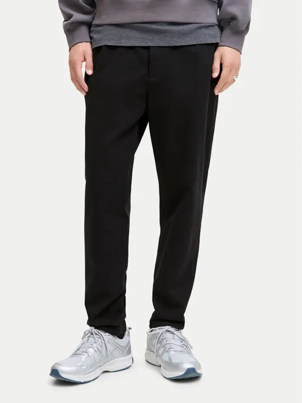 jack & jones Jack & Jones Hlače Ace Neo 12282533 Crna Tapered Fit