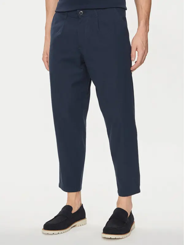 jack & jones Jack & Jones Hlače Bill 12248993 Tamnoplava Regular Fit