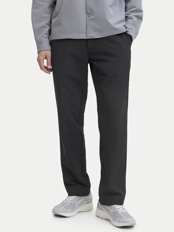 jack & jones Jack & Jones Hlače Kane 12286943 Crna Relaxed Fit