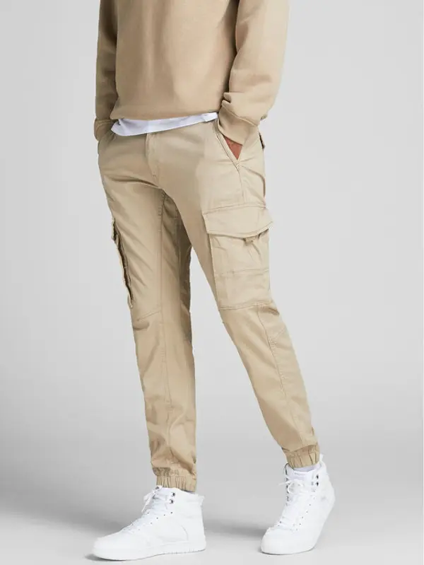 jack & jones Jack & Jones Jogger Paul 12193754 Bež Slim Fit
