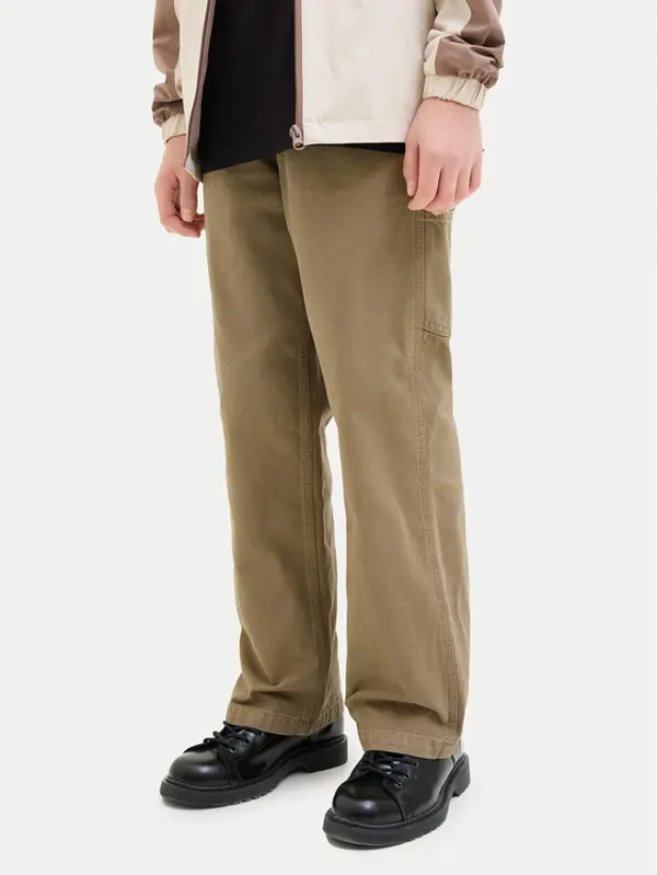 Jack & Jones Junior Jack & Jones Junior Hlače Alex 12253790 Smeđa Loose Fit
