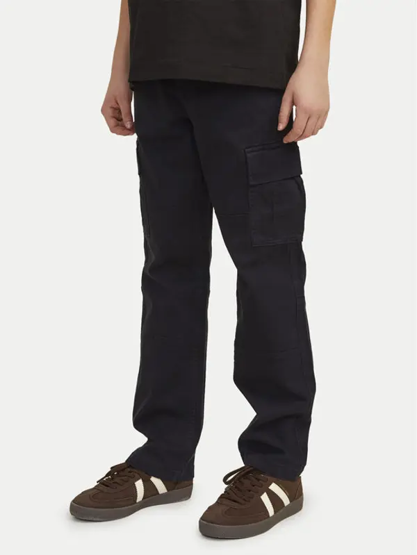 Jack & Jones Junior Jack & Jones Junior Hlače Kane 12261033 Crna Loose Fit