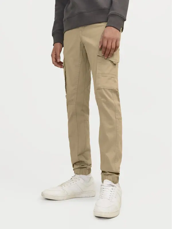 Jack & Jones Junior Jack & Jones Junior Hlače Paul 12193900 Bež Slim Fit