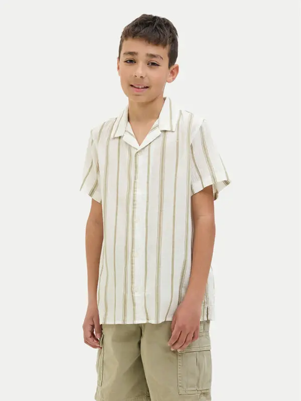 Jack & Jones Junior Jack & Jones Junior Košulja Luke 12277304 Bijela Relaxed Fit