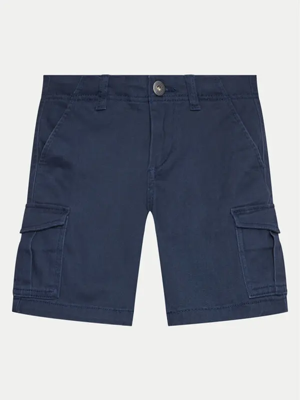 Jack & Jones Junior Jack & Jones Junior Kratke hlače 12182856 Tamnoplava Cargo Fit