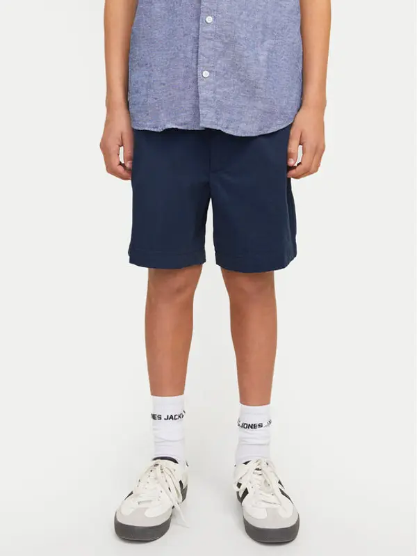 Jack & Jones Junior Jack & Jones Junior Kratke hlače Jaiden 12275013 Tamnoplava Loose Fit