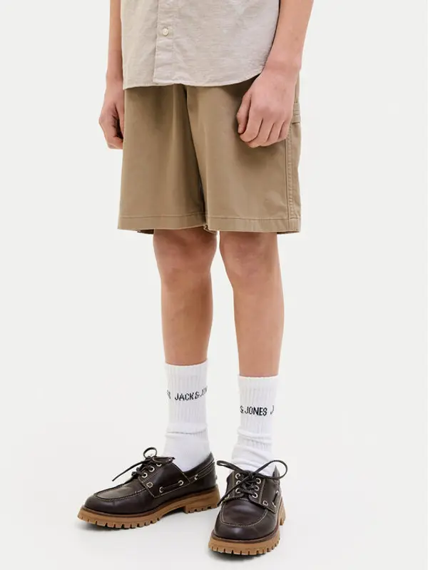 Jack & Jones Junior Jack & Jones Junior Kratke hlače Tony 12268938 Smeđa Relaxed Fit
