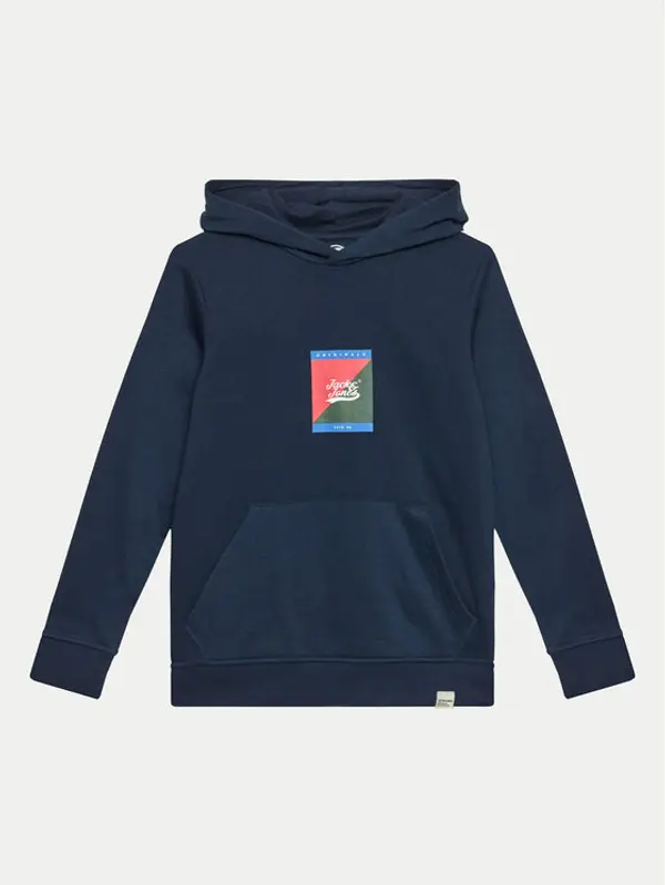 Jack & Jones Junior Jack & Jones Junior Majica dugih rukava Becks 12220996 Tamnoplava Regular Fit